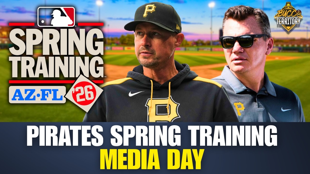 Pittsburgh Pirates 2026 Spring Training Media Day Live | Don Kelly & Ben Cherington