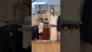 Since When Did A Primark Set Come To 50?