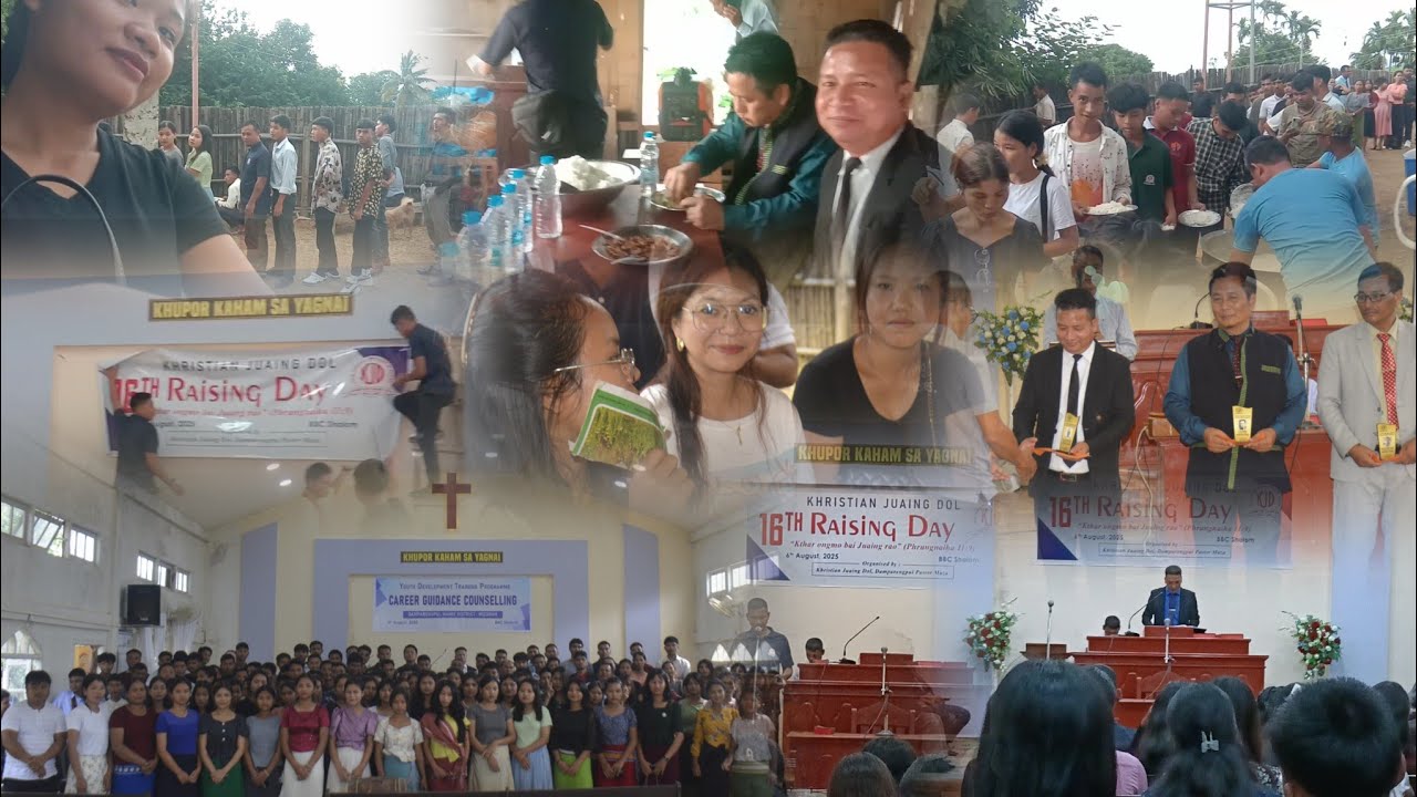 Kristian juaing dol//16 raising day palau lai mo//damparengpui muja rao