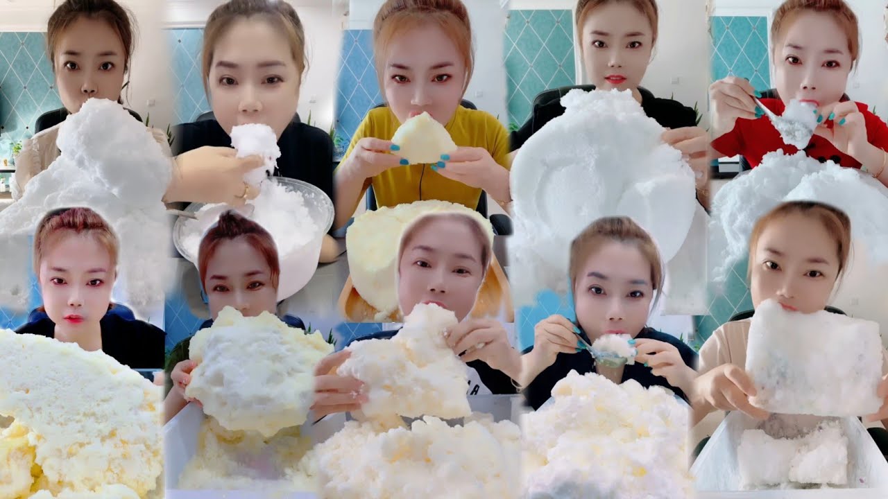 ❄️«ASMR HUGE ICE CHUNKS ICE EATING LOUD SQUEAKY BITES (Only Bites)»❄️