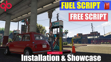 QBCore Fuel Script ⛽| Gas Station Fuel ⛽ | CDN-Fuel Script | Free Script