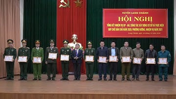 Hội nghị tổng kết công tác Quốc phòng- An ninh năm 2020