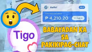 KUMITA NG LIBRE SA PAKIKIPAG-CHAT | EASY EARN MONEY 2023 | TIGO APP screenshot 4