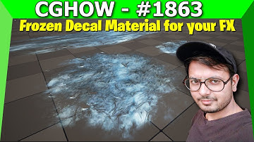 Unreal Engine 5 - Eenvoudige bevroren gronddecal voor ijseffecten (materiaaltutorial) 🧊❄️