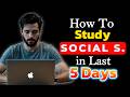 Study Social Science with AI Tools in 5 Days | Class 12 CBSE Exam 2025
