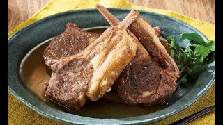 フードセーバー真空レシピ「ラムチョップのコーラ煮」