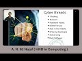 what is Cyber Security &amp; Cyber Threats? | Learn IT