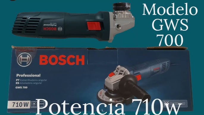 BOSCH Amoladora angular pequeña de 4-1/2 GWS9-45