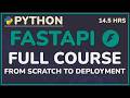Python FastAPI Tutorial: Full Course for Beginners - Build a Full-Stack Web App