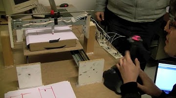 CNC machine (first tests)