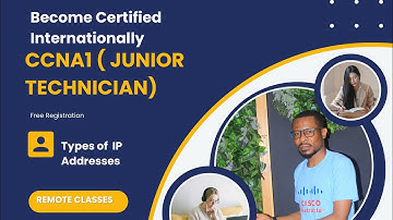 🟠🟣Start Your Networking Journey: CCNA 1: Types of IP Addresses-Lesson 6
