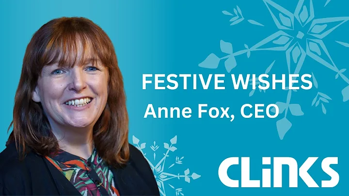 Season's greetings from Anne Fox, Clinks CEO