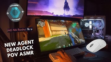 So I triggered my enemy using the NEW agent DEADLOCK // VALORANT POV ASMR