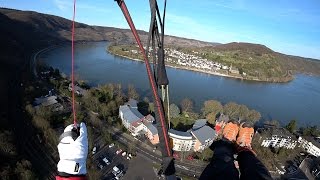 Paragliding - A risky landing - Landenot