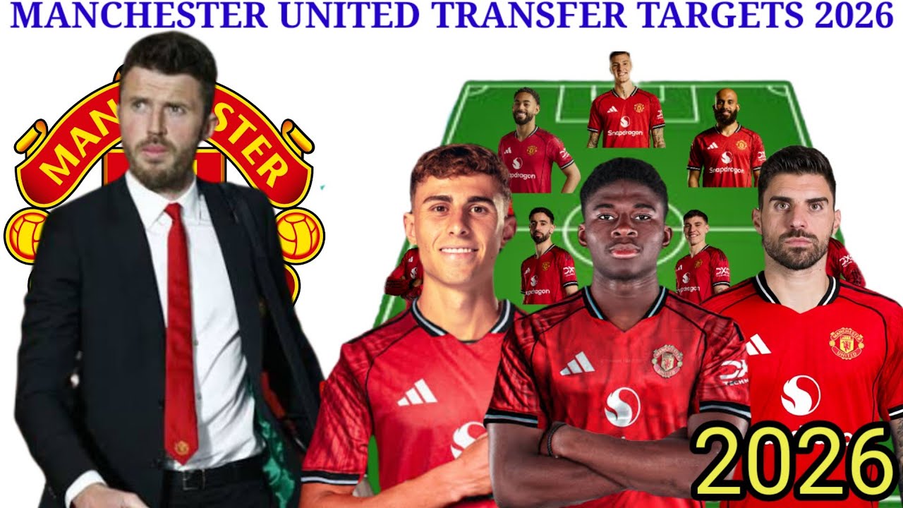 Baleba, Neves & Fermin Deal Done ✅,MANCHESTER UNITED LINEUP / TRANSFER TARGETS UNDER CARRICK