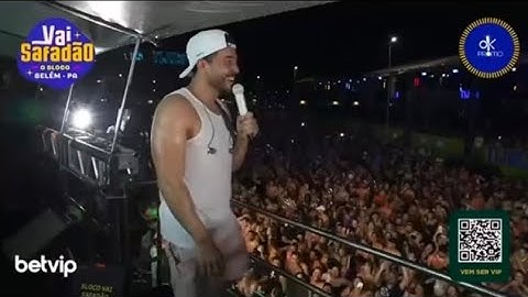 Wesley Safadão canta "Levaram a Moleca do Irmão" e agita a galera - Bloco Vai Safadão - Belém PA