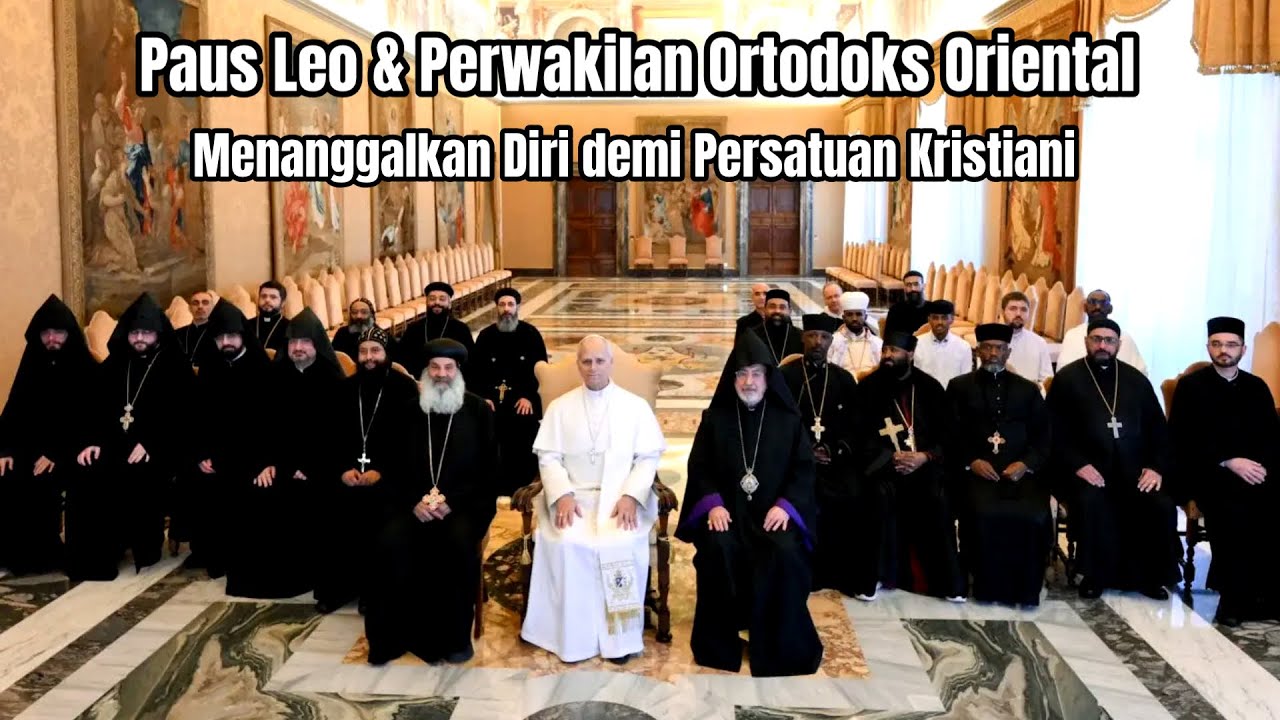 Paus Leo Terima Perwakilan Gereja-Gereja Ortodoks Oriental di Vatikan