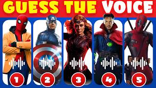 AVENGERS Fans Will LOVE This Voice Guessing Game | Guess the Voice screenshot 5