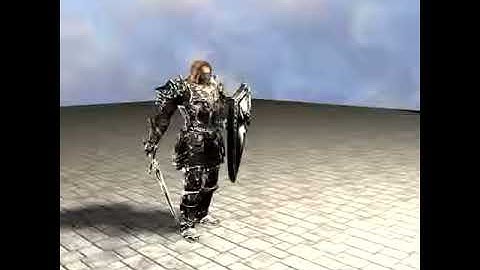3DModels-Textures: Animated Royal Knight Character