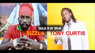 Tony Curtis &amp; Sizzla - Ganja In My Brain