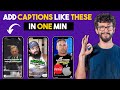 How to Add Cool Captions to Your Videos using Descript (TikTok, IG Reels, & YouTube Shorts)