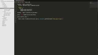 Backbone React Component with Middleman
