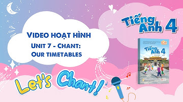 VIDEO HOẠT HÌNH LỚP 4 - Unit 7 - Chant: Our timetables