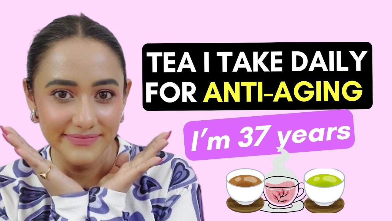 5 Teas that Boost Collagen & Slow Down Aging Naturally. Anti-aging Teas for Natural Glow & Collagen