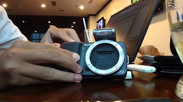 Shutter of Sony NEX-3