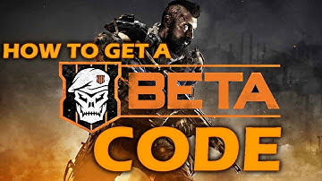 How To Get a Black Ops 4 Beta Code!