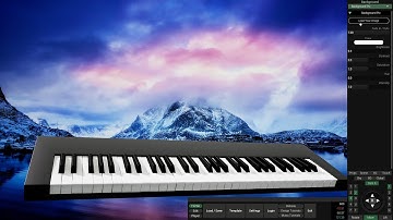 Interactive SkyBox in the Music & Midi Visualizer. Music Visualization is that easy.