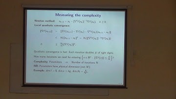 Yurii Nesterov "Global performance guarantees of second-order methods for unconstrained convex min"
