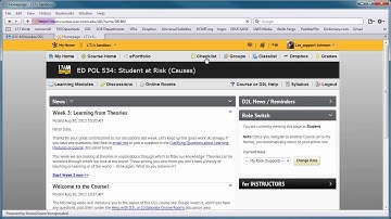 The D2L Checklist