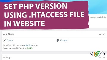 How to Set PHP Version using .Htaccess in Website | WordPress | PHP