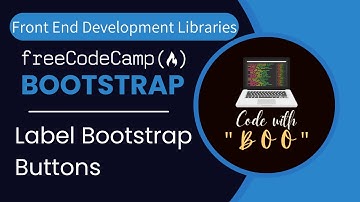 Label Bootstrap Buttons | Bootstrap 30 | Front End Development Libraries | @freecodecamp