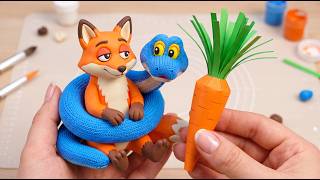 Zootopia Inspired Art 🦊🐰next Level Creativity