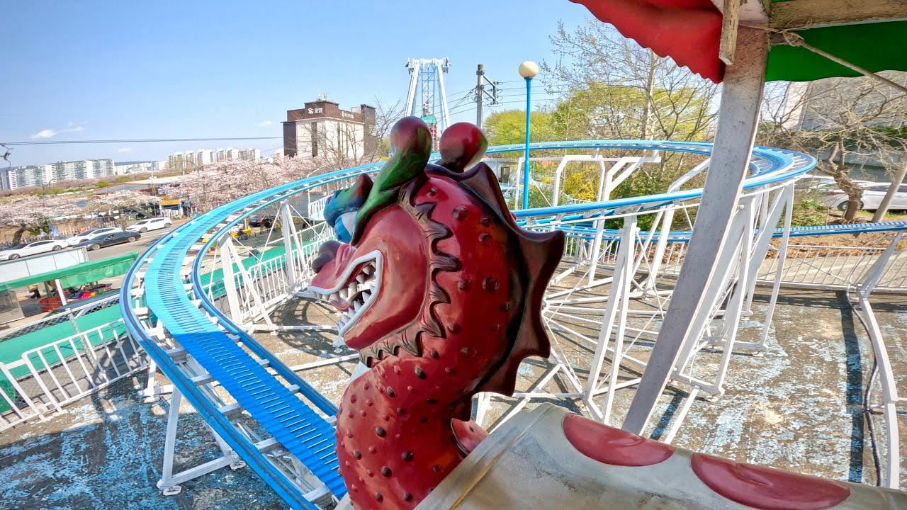 世界一周回するドラゴンコースター！ Dragon Train 『비룡열차』 on