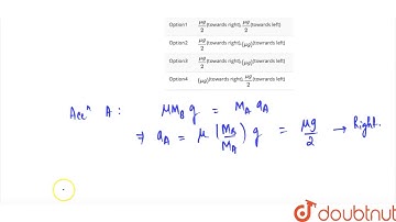 A long block A of mass M is at rest on a smooth horizontal surface.A small block B of mass