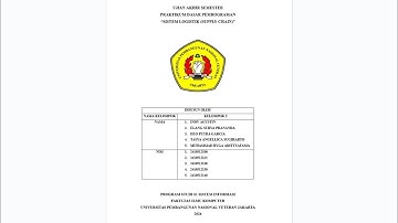 Praktikum Dasar Pemrograman - Pertemuan 16 UAS - Kelompok 3 Sistem Logistik