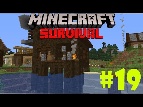 MUHTEŞEM BALIKÇI KULUBESİ / Minecraft Survival #19