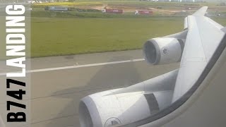 Upper Deck: Landing at Paris Charles De Gaulle, Air France Boeing B747-400