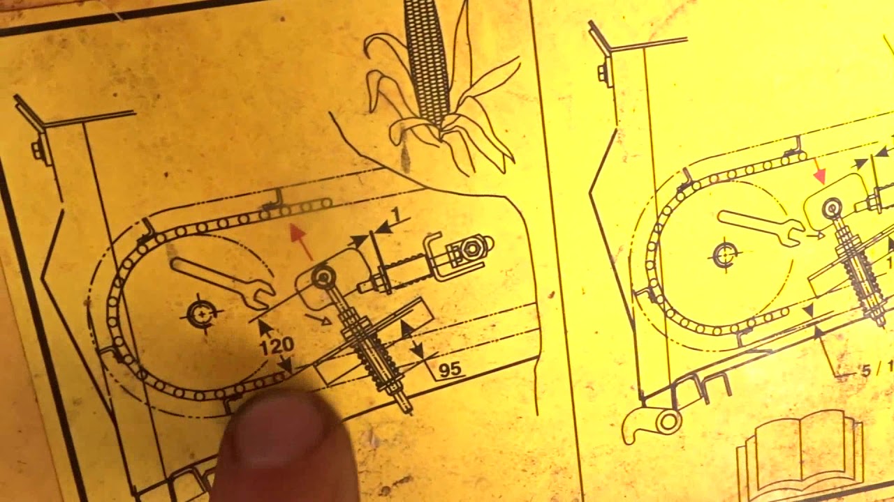 NH TC 5070   regulagem altura esteira youtube