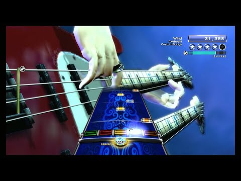 Wind - Akeboshi Bass FC (RB3 Custom) HD Gameplay (Xbox 360)