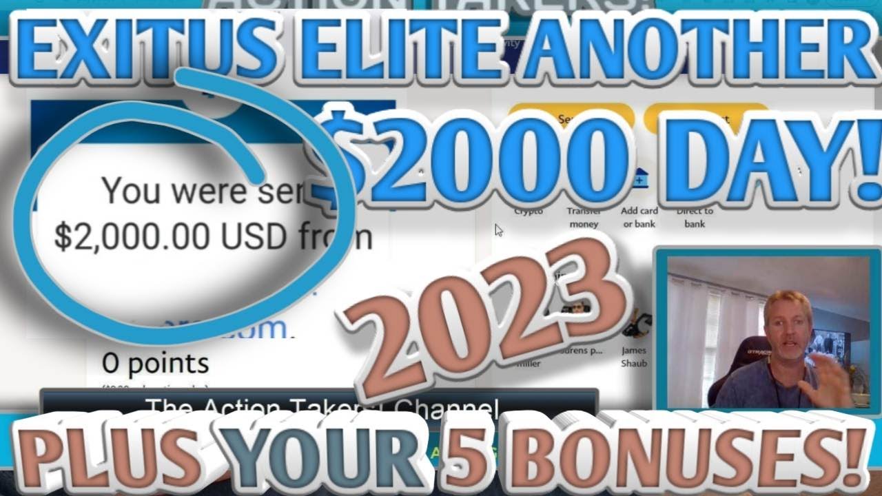 ✅ EXITUS ELITE REVIEW 2023! $1000'S AND BONUSES AFTER BONUSES IN EXITUS ELITE!