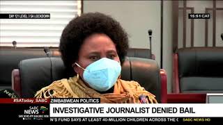 Zimbabwe's government denies targeting journalist Hopewell Chin'ono