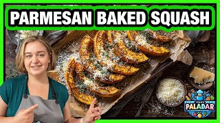 Parmesan Roasted Acorn Squash Wedges - Low Carb