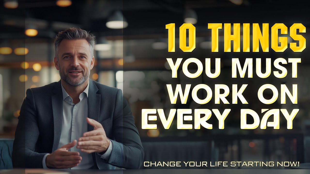 10 Things You Must Work On Every Day – Change Your Life Starting NOW ...