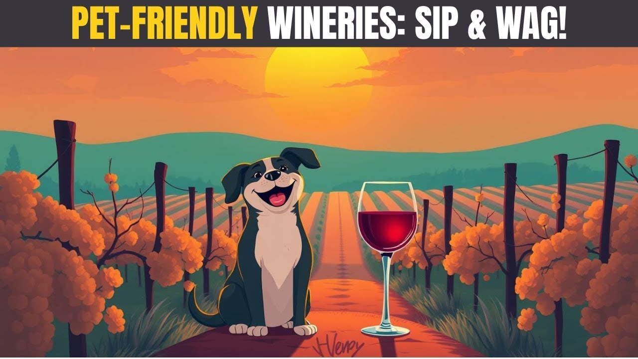 Exploring Pet-Friendly Wineries with Your Furry Friend!