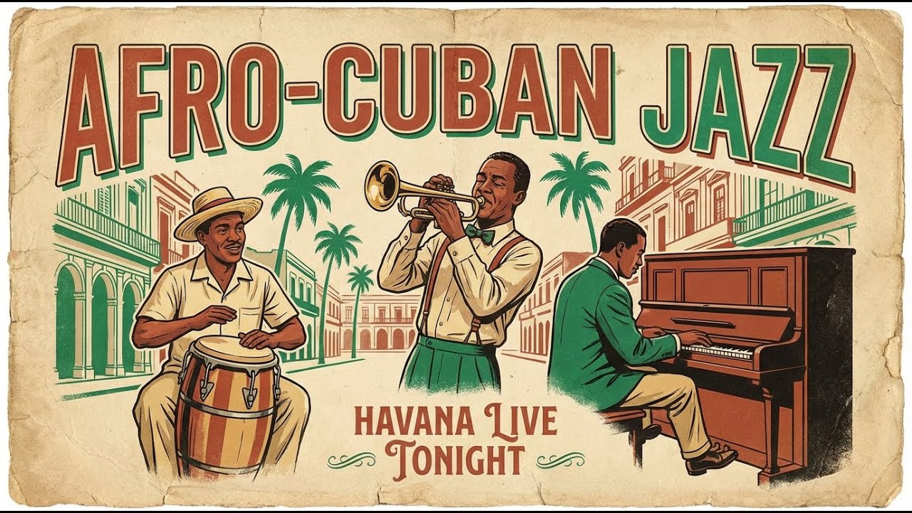 Caribbean Moon Groove | Smooth Afro-Cuban Jazz Under the Moon