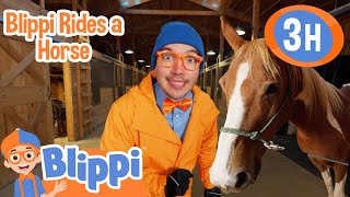 Horse Ride to the Treehouse + More | Blippi and Meekah Best Friend Adventures